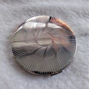 Sterling Silver Compact Rex 5th Ave 1940's Ladies